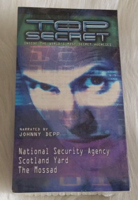 TOP SECRET: Inside the World's Most SECRET Agencies - Box SET (VHS, 3-Tapes) NEW