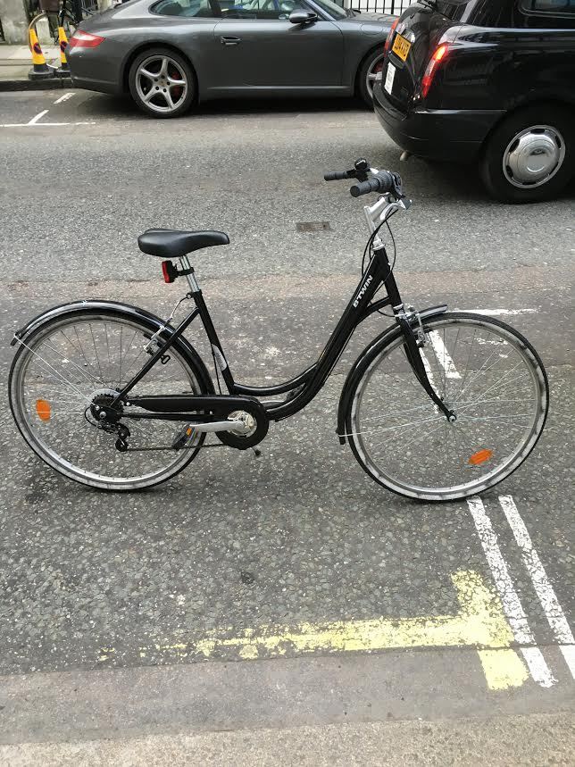 b twin elops 100 city bike