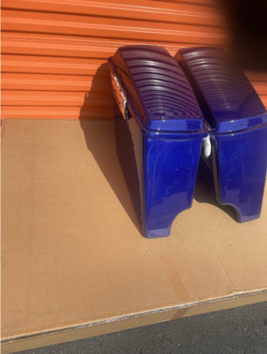 Fat Ass Wide Width Extended Stretched Hard Saddlebag Fits Harley HD Touring 40%