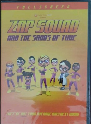 Zap Squad And The Sands Of Time (DVD, 2009 Digital Tap Fullscreen) New Sealed