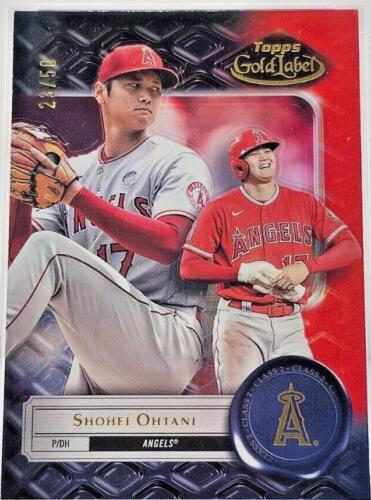 PSA 10 SHOHEI OHTANI/OTANI 2018 TOPPS GOLD LABEL CLASS 3 LA PSA 10 SHOHEI OHTANI/OTANI 2018 TOPPS GOLD LABEL CLASS 3 LA