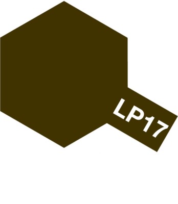 LP-17 Linoleum Deck Brown Lacquer Paint 10 ML Tamiya TAM82117