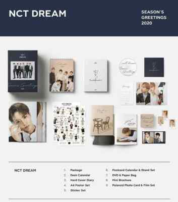 未開封NCT DREAM [SEASON&#39;S GREETINGS 2020] nct dream 2020 season's greetings ORIGINAL FULL full set | eBay