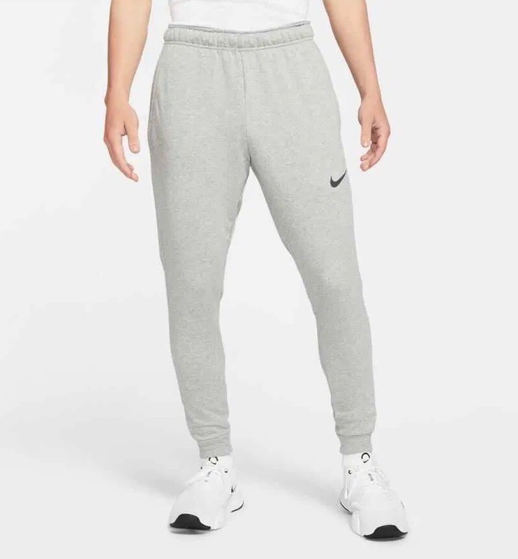 Nike Dri Fit Training Pants Sweatpants Joggers Gray CZ6379-063