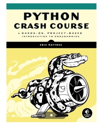 Python Crash Course: A Hands-On, - Paperback, by Matthes Eric - Very Good 2016