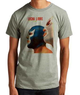 Lucha Libre Wrestler Graphic T-shirt