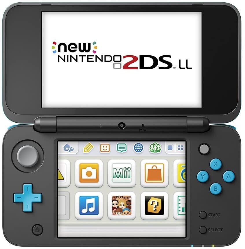 ニンテンドー2DS - 新品　2DS本体　ブルー Amazon | New Nintendo 2DS XL - Black + Turquoise Nintendo