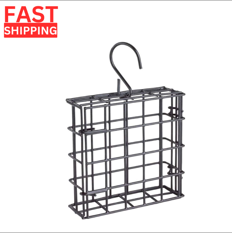 More Birds Suet Cage Bird Feeder, Fruit and Suet Feeder, Sin