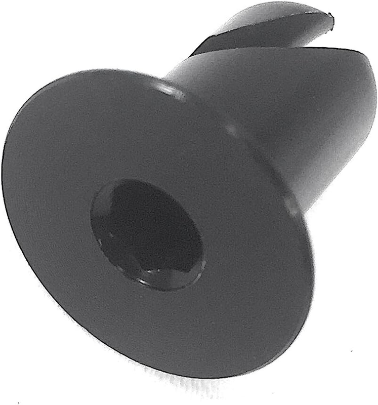 7/16" Black Aluminum Dzus Button Flush Allen Head Quarter Turn Fasteners .500 (2