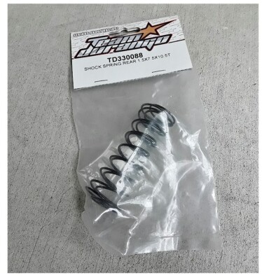 Team Durango TD330088 Original Rear Shock Damper Springs DNX408 DEX408 v2