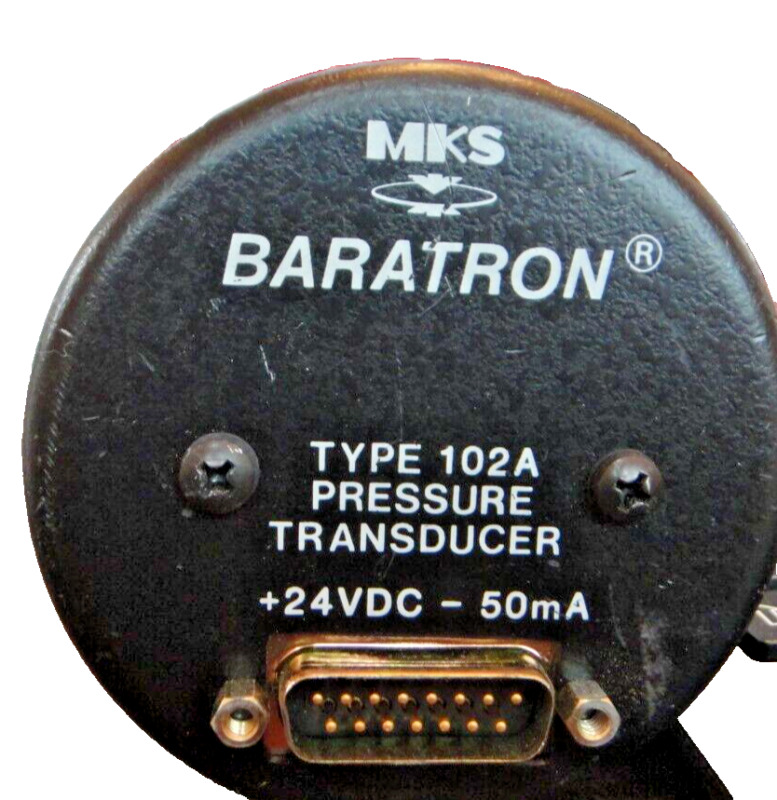 Mks Baratron Type 102a Pressure Transducer 1000 Torr