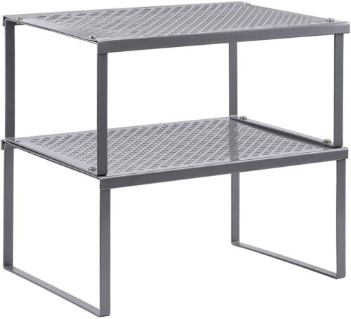 2Pack Shelf Microwave Oven Rack Kitchen Organizer Counter Cabinet Storage Sturdy