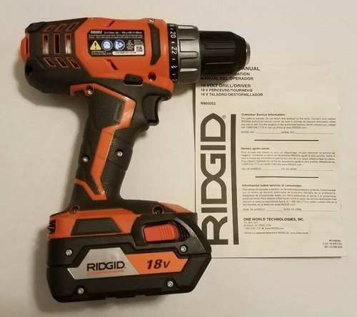 Brand New Ridgid Gen X4 18v Drill/Driver + Battery