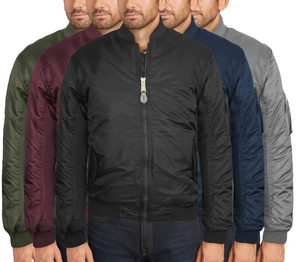 

Мужская водостойкая двусторонняя куртка-бомбер премиум-класса с подкладкой из США на молнии