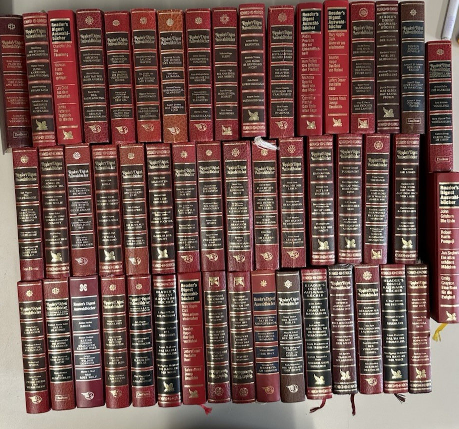 Readers Digest - Rote - Konvolut- Bcherpaket - 51 Stck