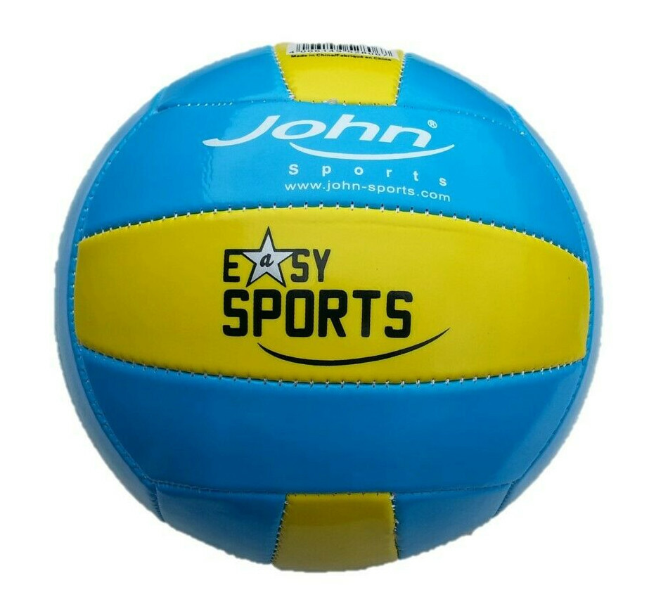 Volleyball John Easy Sports Allwetter beschichtet Trainingsball Strandball 