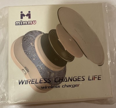 M MIMMU 10W Fast Wireless Charger,Qi Wireless Charger Pad Compatible iPhone