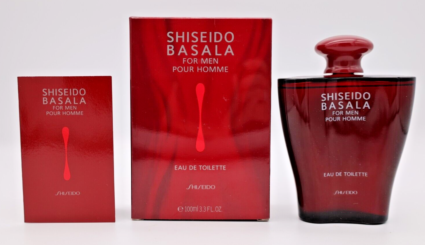 Shiseido Basala For Men 100ml / 3.3 oz Splash Vintage Shiseido Basala For Men 100ml / 3.3 oz Splash Vintage