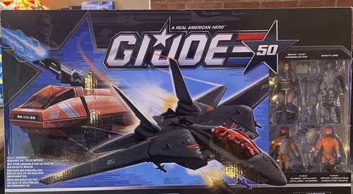 RECON　SSUR　MILKCRATE　 GIジョー　セット Hasbro Gi Joe Silent Strike Set with Black Skystriker Jet