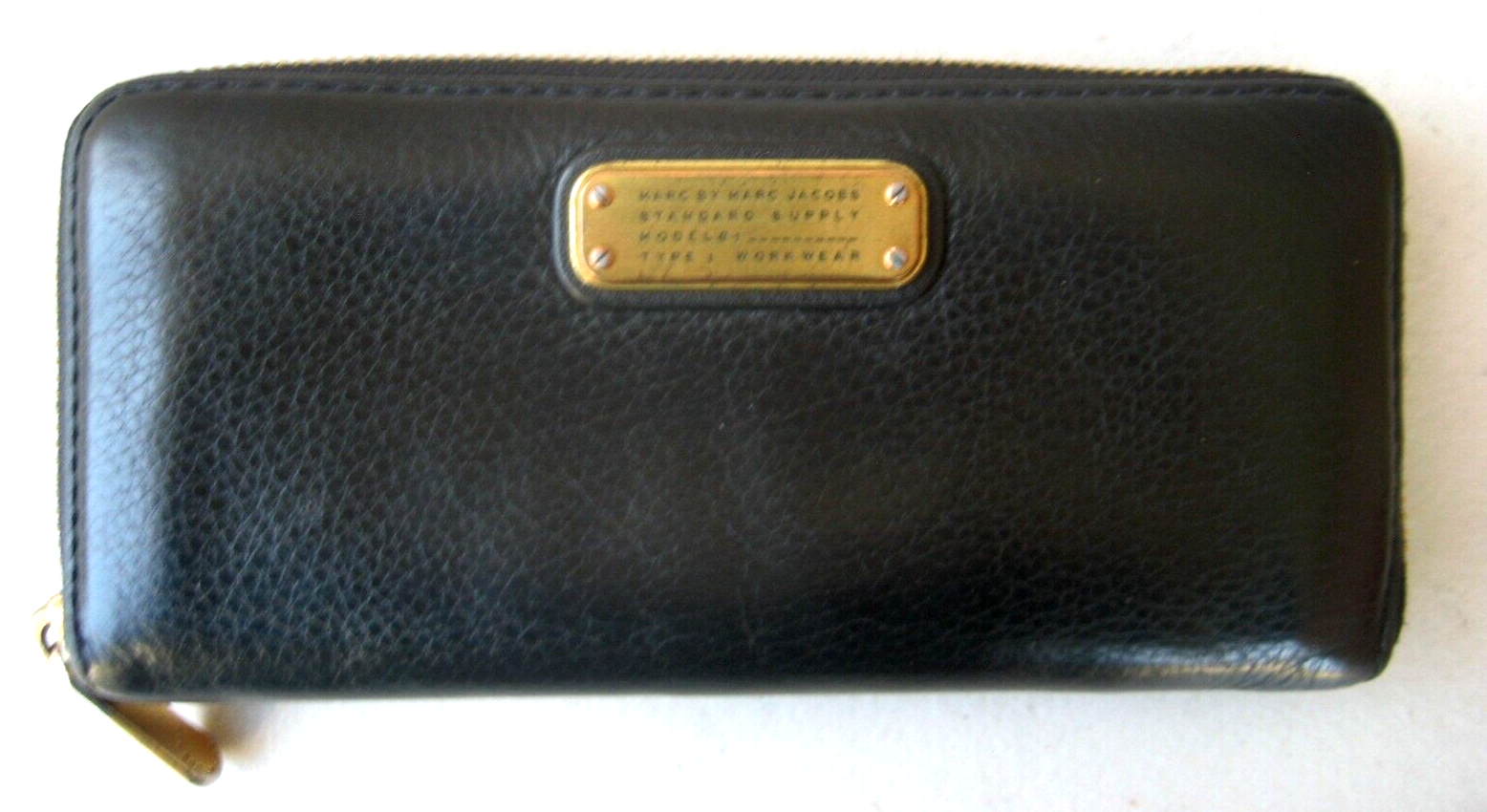 Marc by Marc Jacobs Continental Wallet Black Leather | eBay