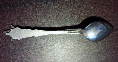 Montreal Souvenir Sterling Silver Spoon (97 mm Long 7.1 Grams .925 Silver)