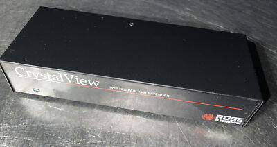 ROSE ELECTRONICS CRYSTAL VIEW CRV-SL TWISTED PAIR KVM EXTENDER. 