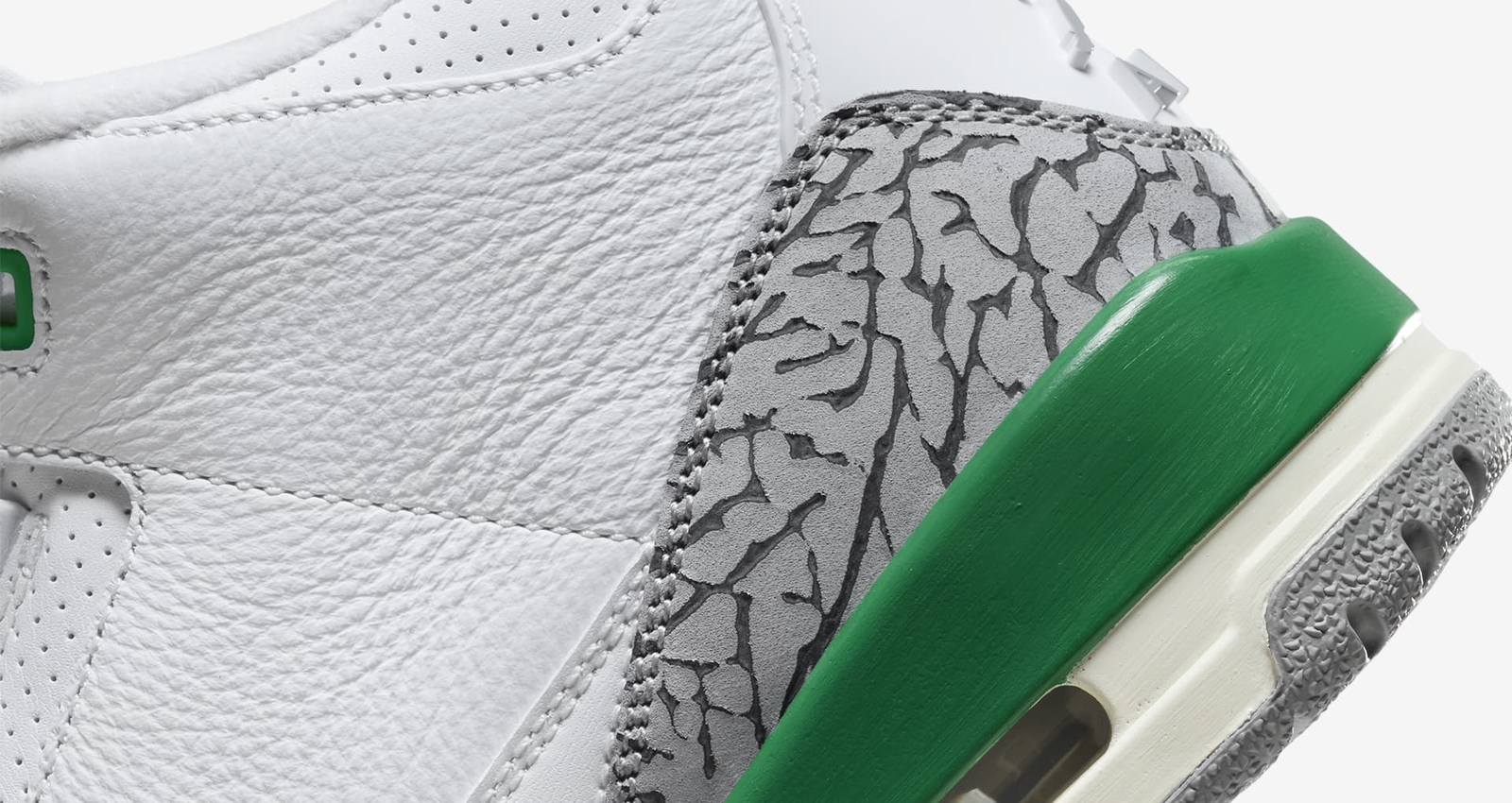 Pre-owned Jordan Nike Wmns Air  3 Retro Lucky Green Ck9246-136 Us (w) 8 - 12 Women In Multicolor