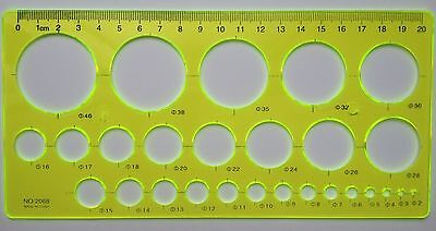 New Drawing Template Drafting Geometric Ruler Project Management Circle Art Math