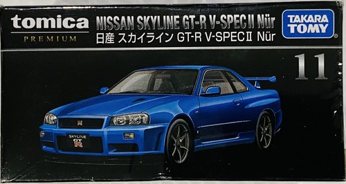 トミカ PREMIUM NISSAN SKYLINE GT-R 11 13 Takara Tomy Tomica Premium 11 Nissan Skyline GT-R V-SPECII