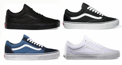 VAN MENS MUJERES Classic OLD SKOOL Low Top Casual Canvas Shoes Zapatillas