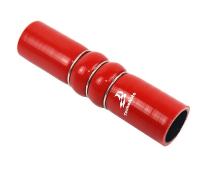 8'' Length 4 Ply Reinforce 2 hump 1.5'' ID Charge Air Cooler Silicone Hose RED