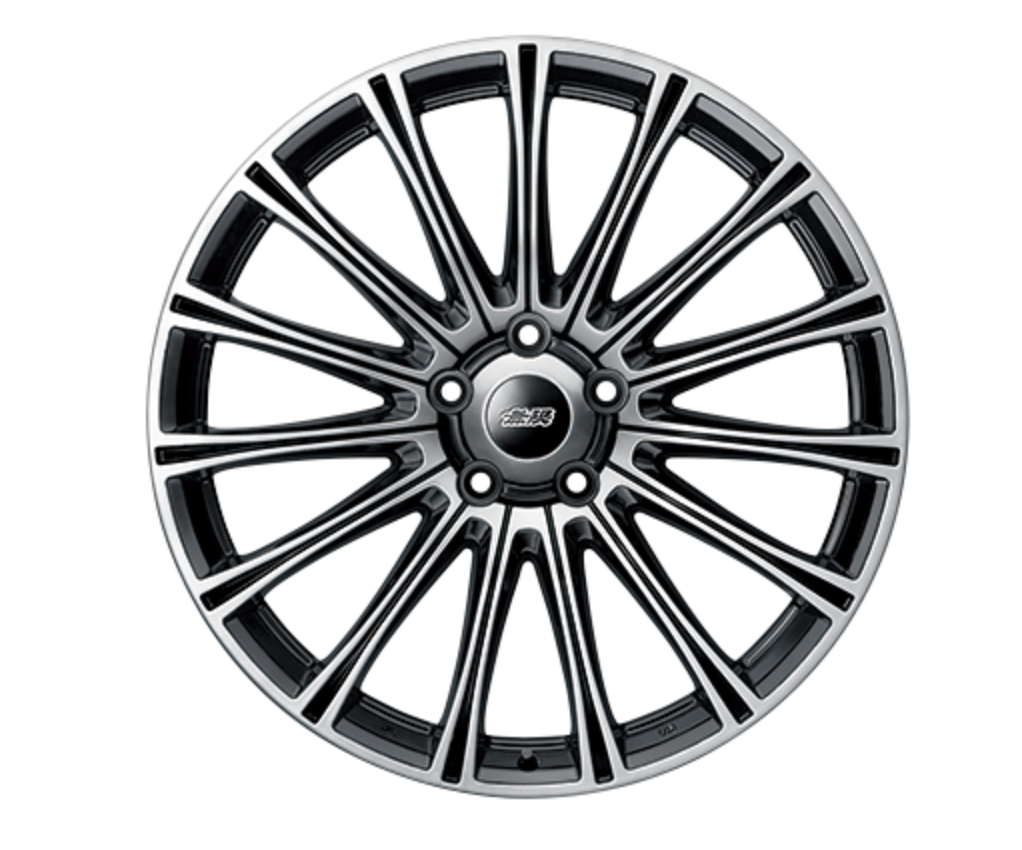MUGEN MDA 18x7.5J +50 Black Mirror Face set of 4 for HONDA