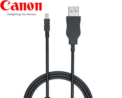 GENUINE CANON USB CABLE T3i T5i T6i T6s 50D 60D 70D 80D T3 T5 T6 T7 100D 