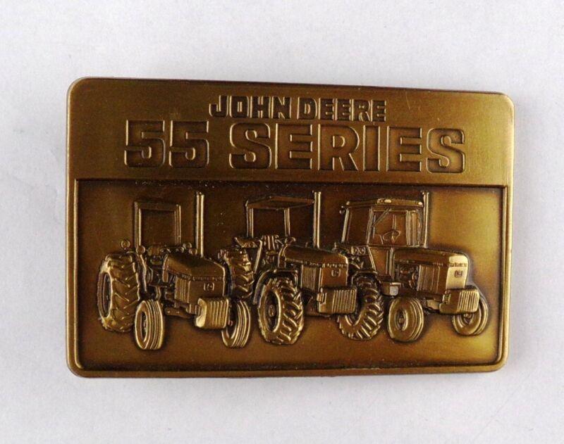 JOHN DEERE 55 Series Tractors 1987 Serial Numbered Belt Buckle 