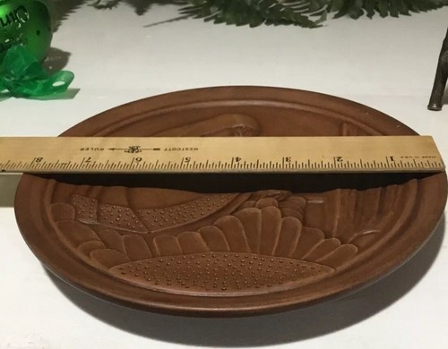 Set Of 2 Frankoma Pottery Madonna Grace Lee Frank Plates 1977 and 1981