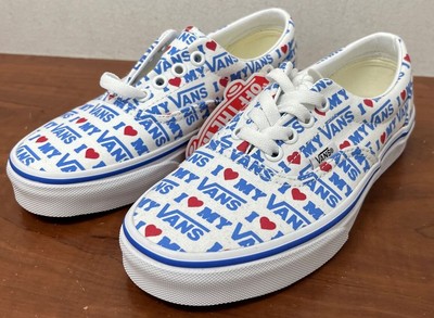 Vans Era (I Heart Vans) True White (VN0A38FRVP5) — 3,5