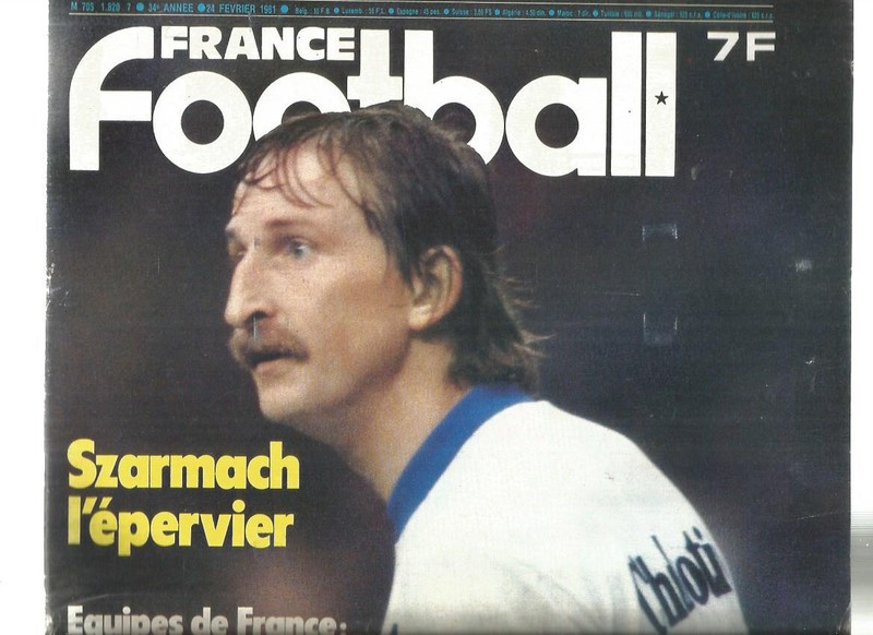 France Football NÂ°1820 St Etienne / Amisse / Gemmrich / Dos Santos / Spec. Coupe
