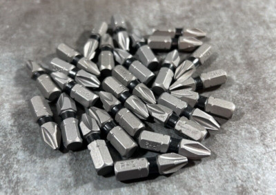 FREE SHIPPING DeWalt BULK Lot of 26 New IMPACT RATED 1'' Bit Tips Phillips #2 PH2