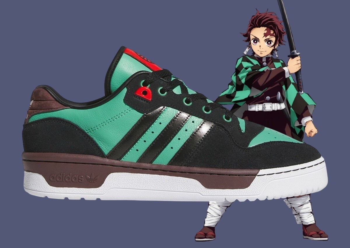 NEW adidas Rivalry Low Demon Slayer 'Tanjiro' | Men Sizes 8