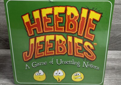 Heebie Jeebies A Game Of Unsettling Notions  Ages 14 And Up Board Game