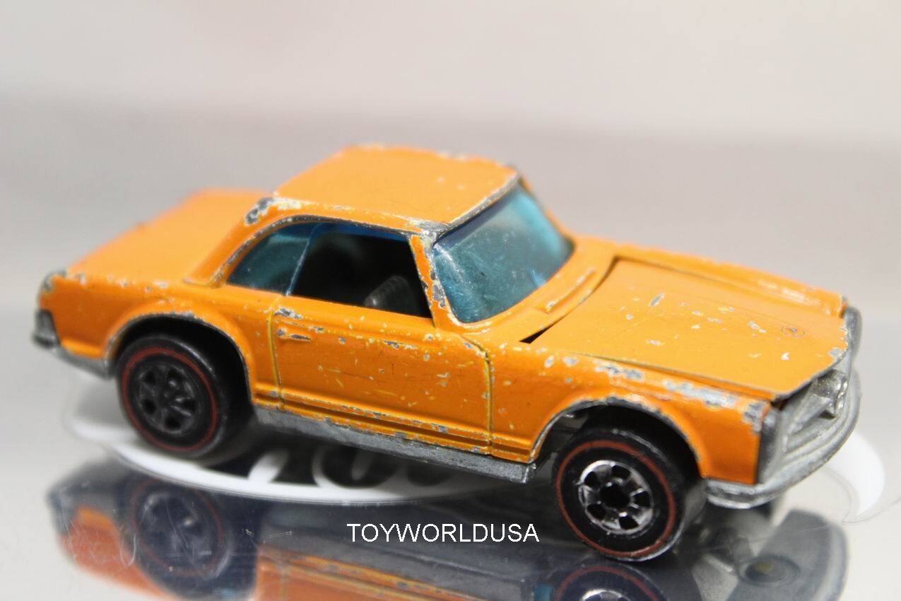 ミニカー HOT WHEELS REDLINE MERCEDES BENZ 280SL 1981 Hot Wheels Silver Mercedes-Benz 380 SEL Car w/Gold Hubs