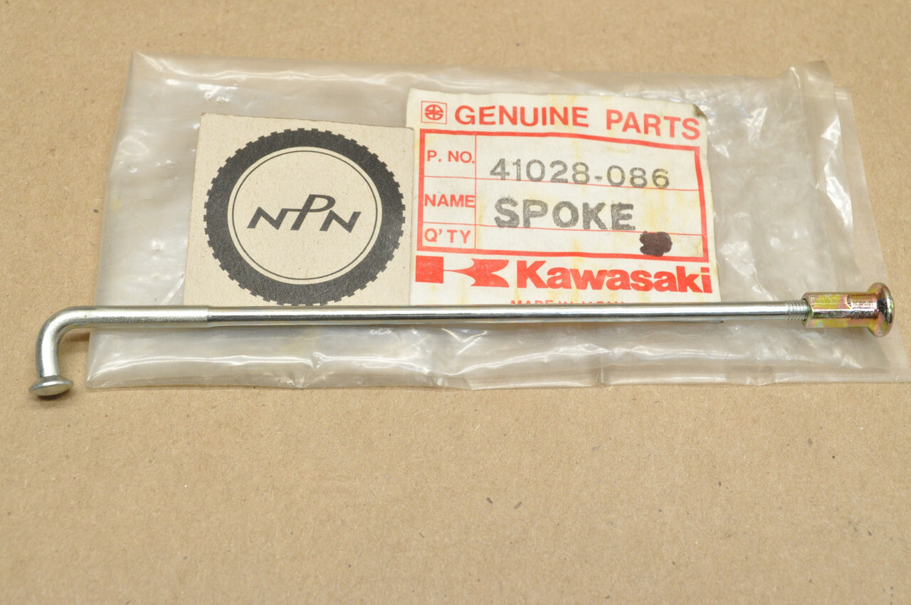 NOS Kawasaki 1976-79 KZ750 Rear Wheel Outer Left Spoke