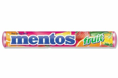 Mentos Kaubonbons Mix 22x38g Fruit 23x 38g Weisse Schokolade Karamell MHD 08/21