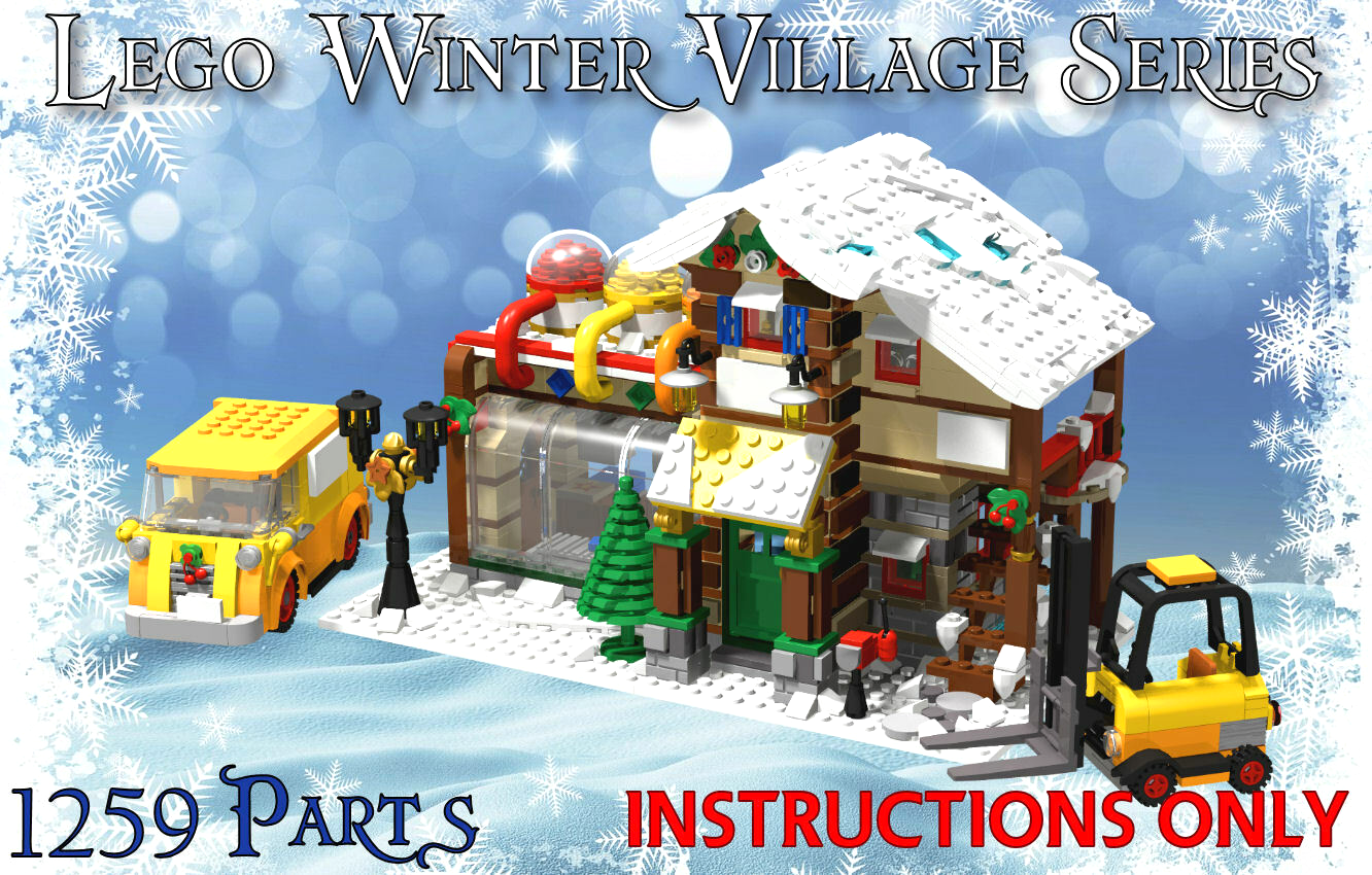 snow village出品 LEGO® Winter Village Cottage - MyBricks.net