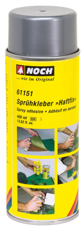 Noch 61151 Spray Adhesive Haftfix 13.5oz (33.8oz = 29,98 Euro) New