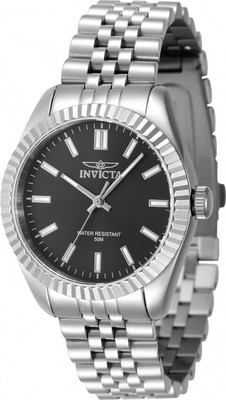 Женские часы Invicta Specialty с черным кварцевым циферблатом 47494