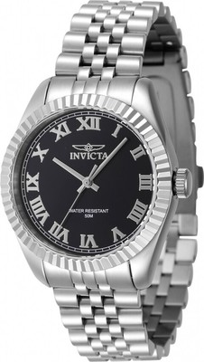 Женские часы Invicta Specialty с черным кварцевым циферблатом 47408