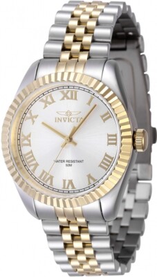 Женские часы Invicta Specialty с кварцевым серебряным циферблатом 47414