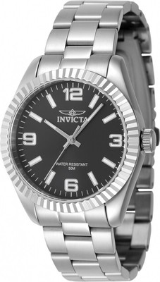 Женские часы Invicta Specialty с черным кварцевым циферблатом 47463