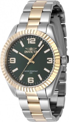 Женские часы Invicta Specialty с зеленым кварцевым циферблатом 47470